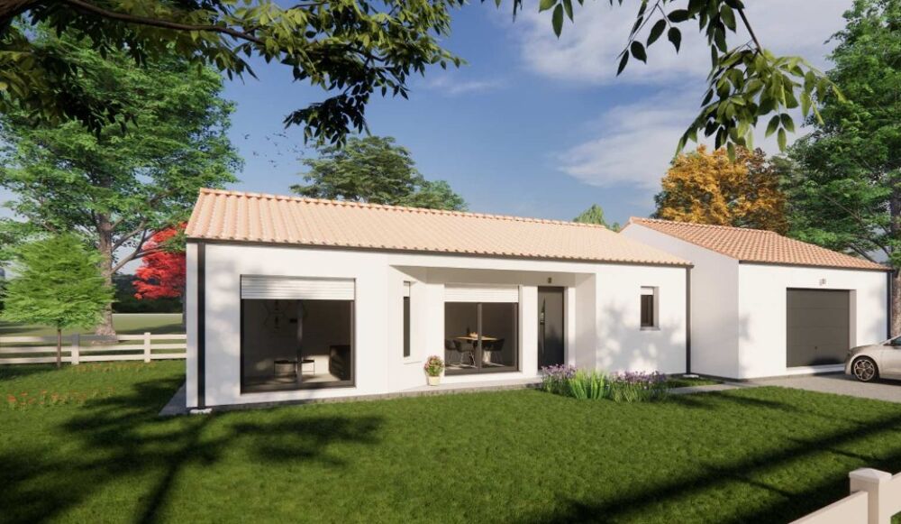 MAISON À CONSTRUIRE DE 96 M² PROCHE DE LA ROCHE-SUR-YON<....