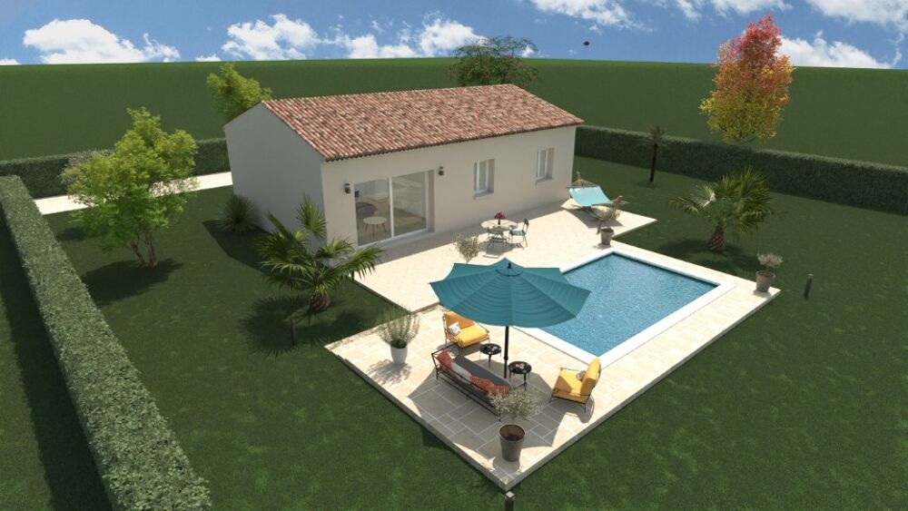 Votre villa de plain-pied à Camps la Source 65m² opt....