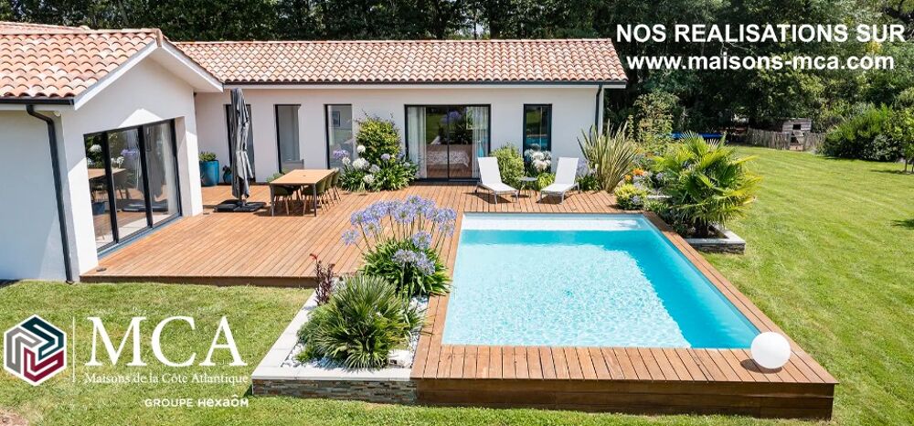 Thierry MANO des maisons MCA à Biscarrosse, vous propose....