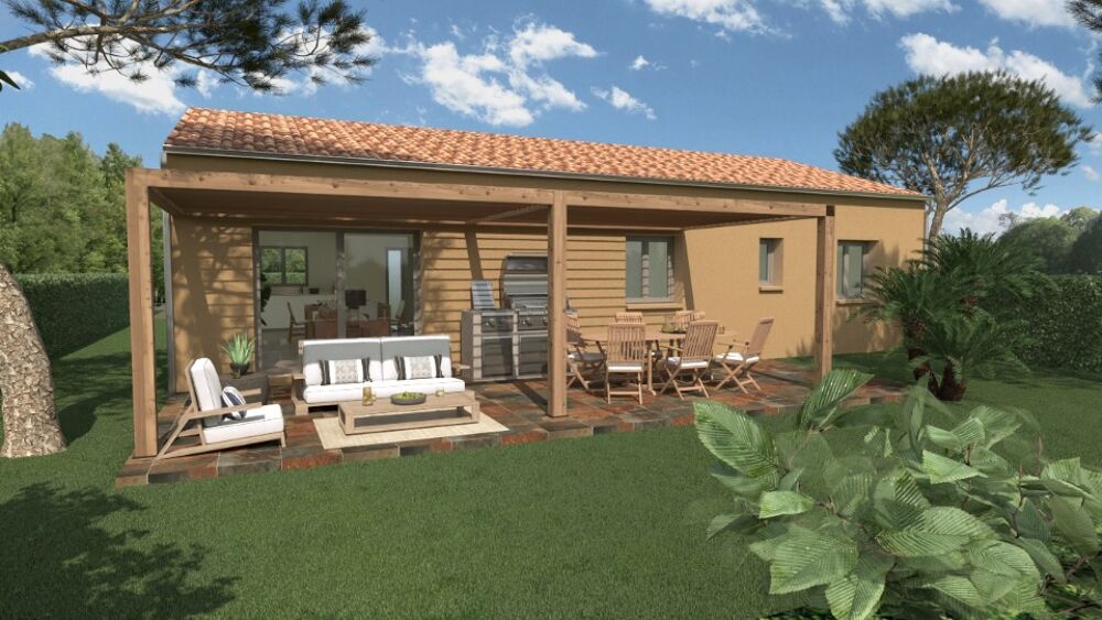 Roubia. Nous construisons votre villa sur ce terrain....