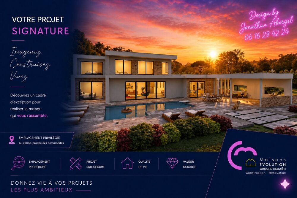 MAISON À CONSTRUIRE DE 250 M² À VERRIÈRES-LE-BUISSON DAN....