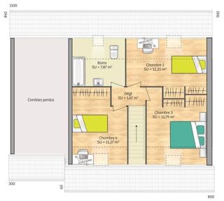  Maison à vendre 6 pièces 89 m²