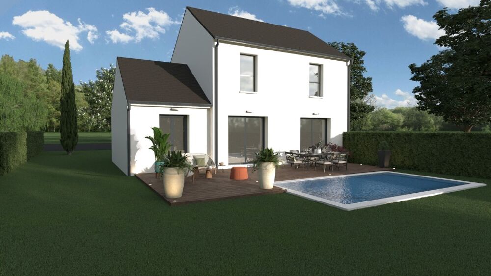 MAISON À CONSTRUIRE DE 90 M² PROCHE DE TOURS, 4 PIÈCES<B....