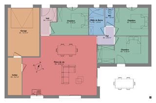 Maison à vendre 5 pièces 105 m²