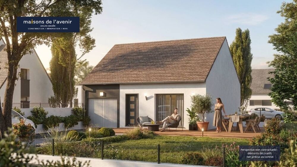 Maison neuve plain-pied 56 m² à Bréal-sous-Montfort (35)....