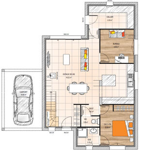  Maison 7 pi�ces 132 m� Gest�