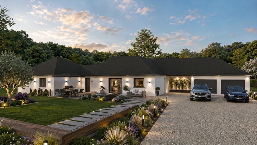 Découvrez cette maison à construire de 238 m², pensée po....