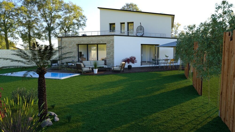 Projet Grande Maison + Terrain 500 m² à Chartres-de-Bret....