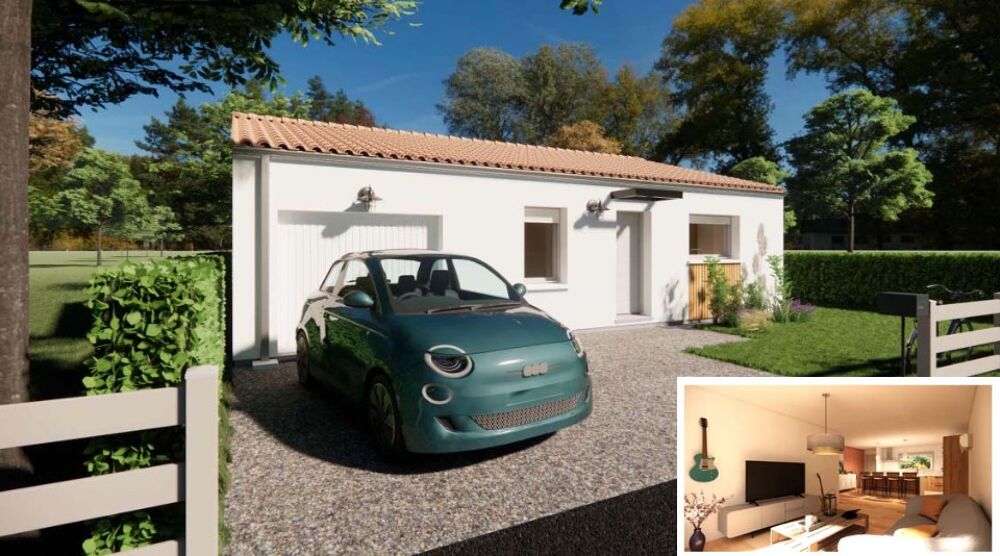 MAISON À CONSTRUIRE DE 75 M² À BRETIGNOLLES-SUR-MER, 4 P....