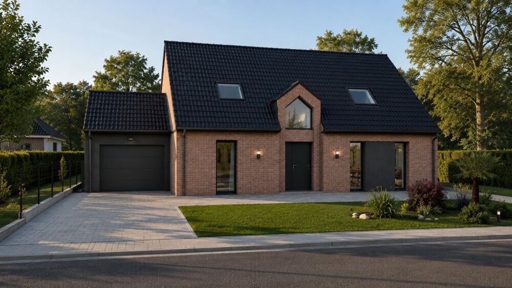 MAISON FAMILIALE DE 137 M² À CONSTRUIRE À NOEUX-LES-MINE....