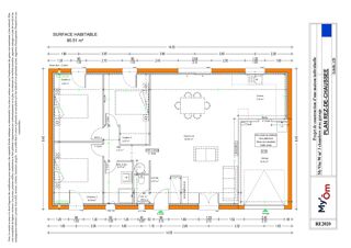  Maison 3 pièces 90 m² Couzeix