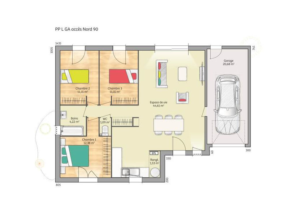 vente Maison - 5 pièce(s) - 90 m² Le Pecq (78230)