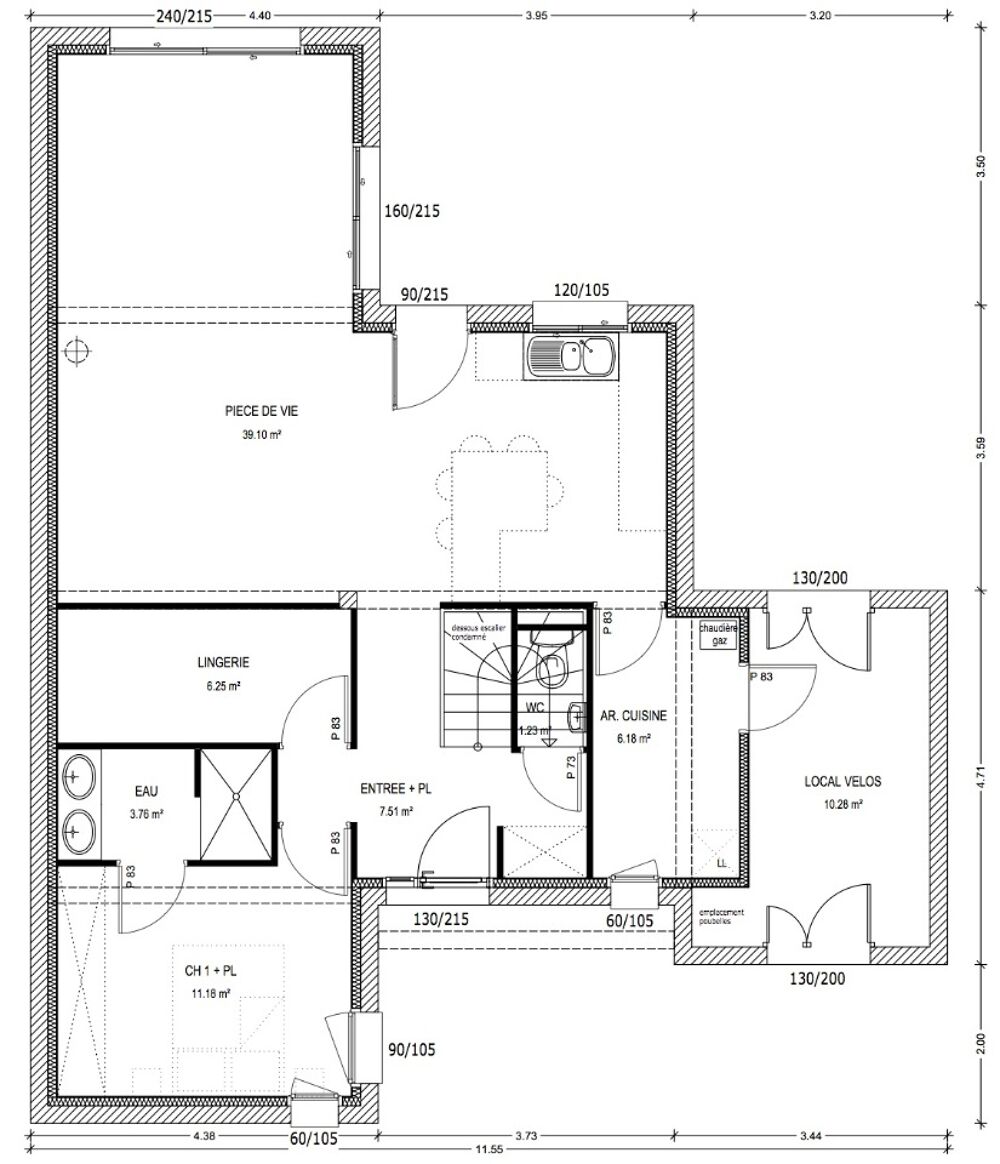 MAISON À CONSTRUIRE DE 110 M² PROCHE DE LA ROCHE-SUR-YON....
