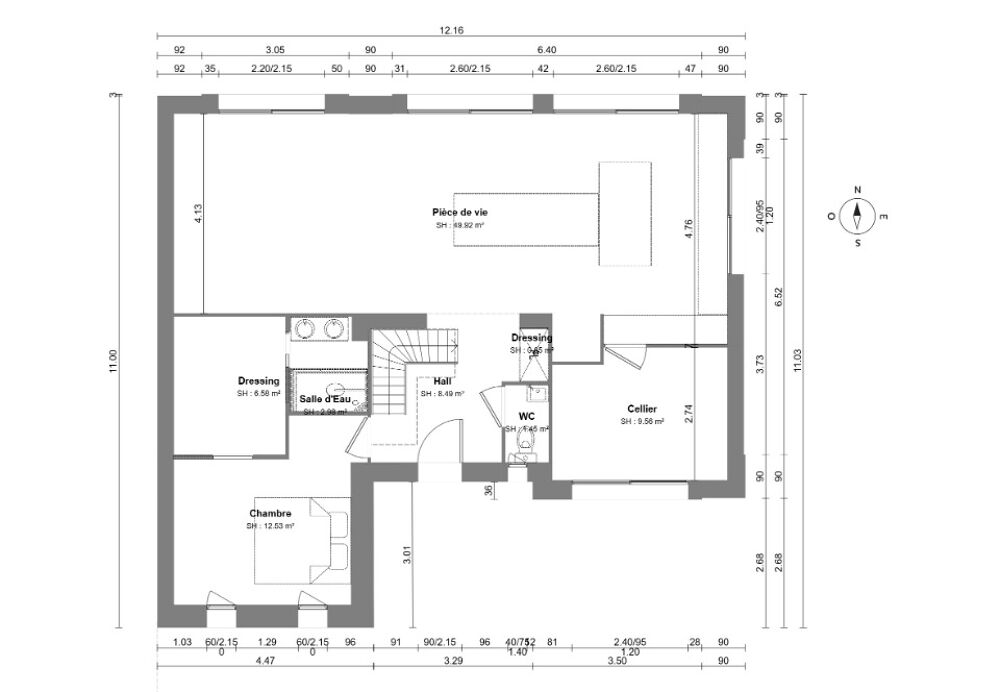 vente Maison - 6 pièce(s) - 140 m² Bouvigny-Boyeffles (62172)