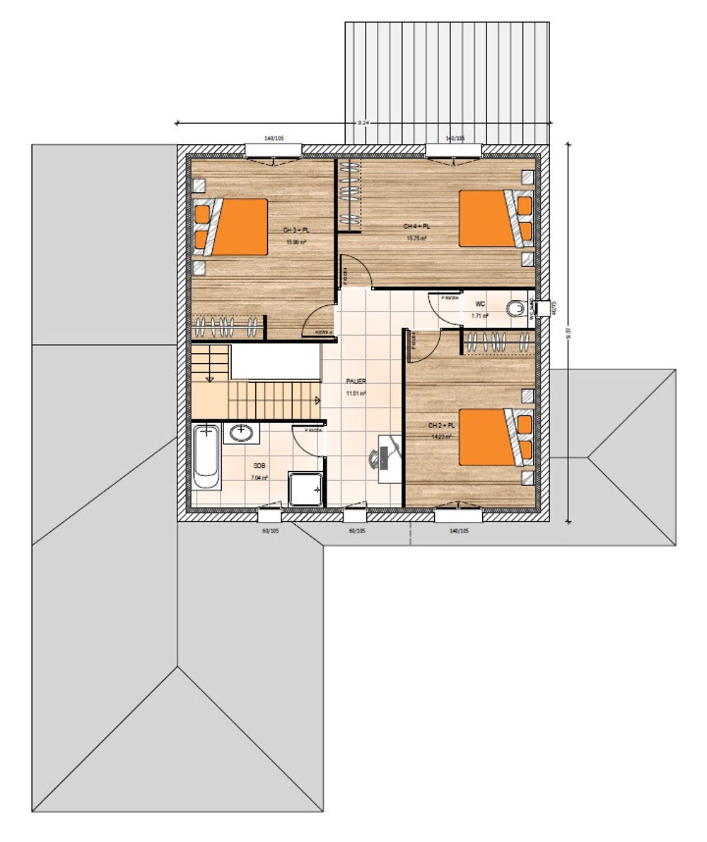 vente Maison - 7 pièce(s) - 190 m² Saumur (49400)