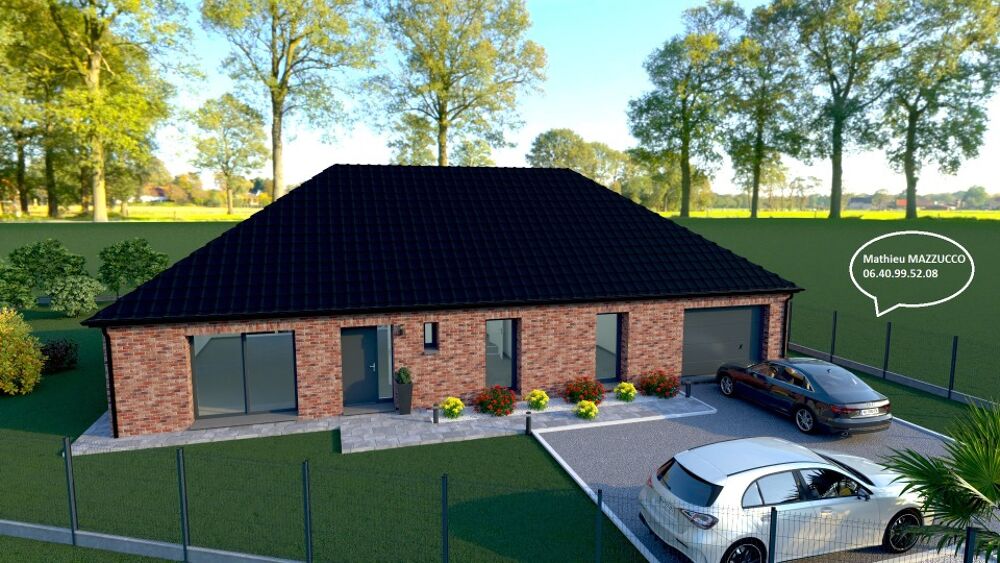 VENTE : maison de 5 pièces (100 m²) à Lambres-lez-Douai<....