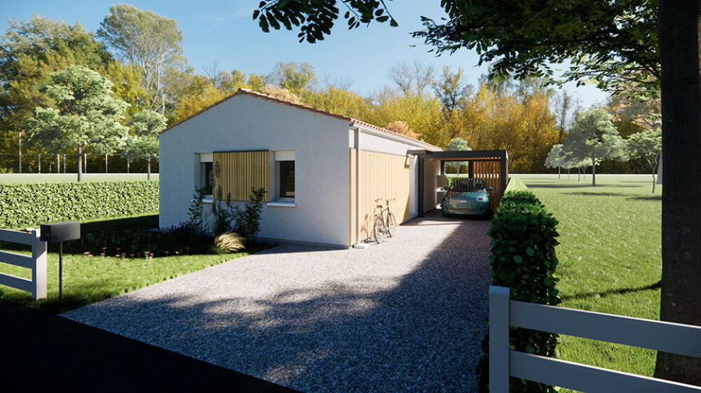 La Garnache : maison F3 (61 m²) en vente À La Garnac....