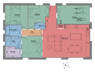  Maison  vendre 4 pices 96 m