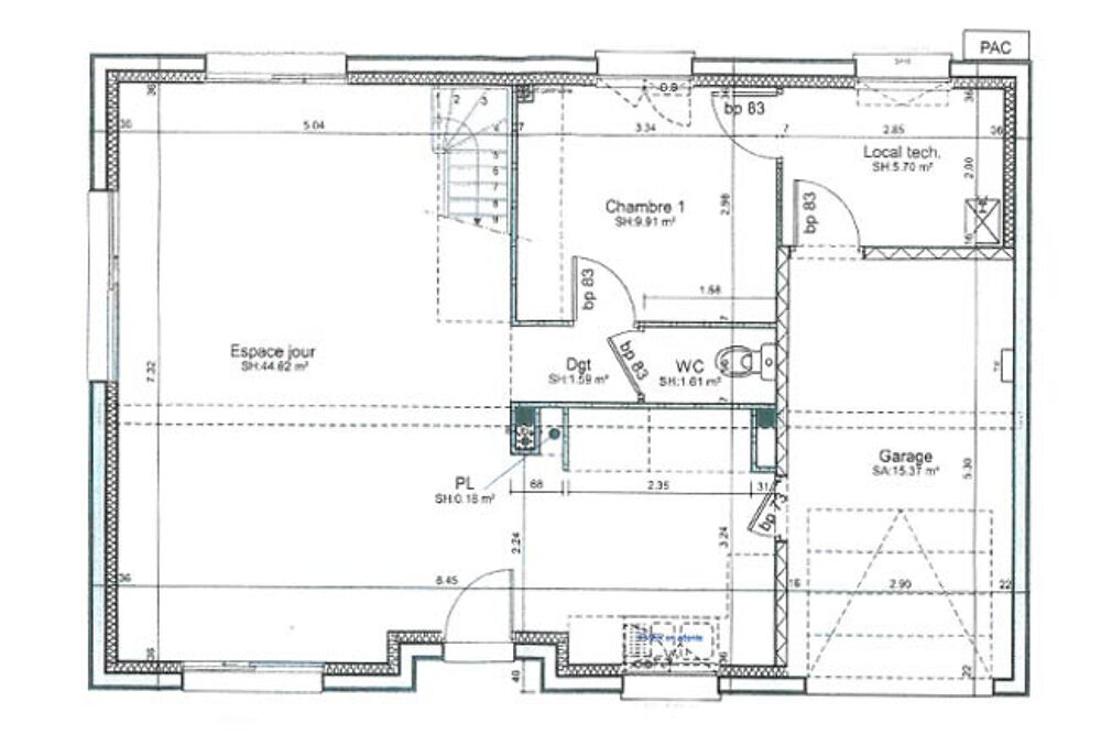 vente Maison - 4 pièce(s) - 113 m² Aigleville (27120)