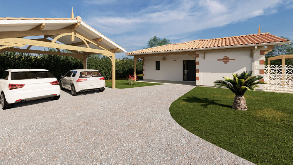 Projet : terrain + maison à Brach (33700): 🏠 5 p....