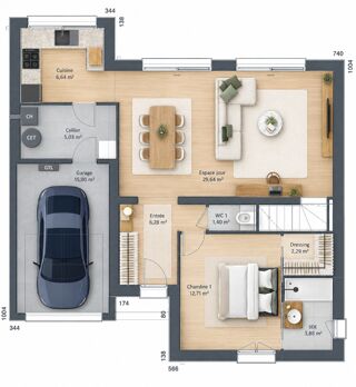  Maison à vendre 7 pièces 120 m²