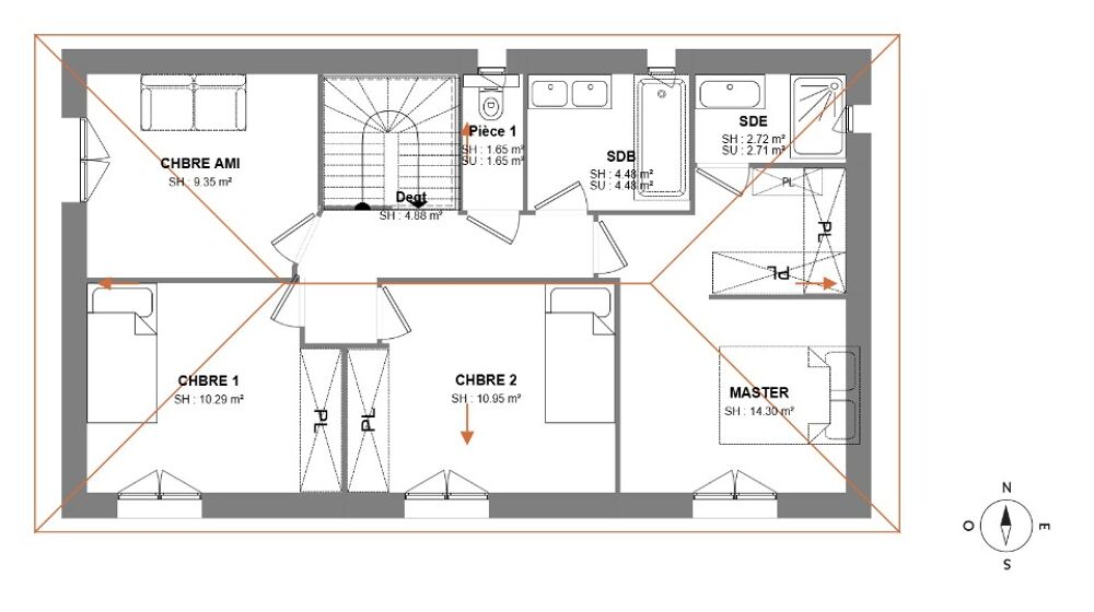 vente Maison - 4 pièce(s) - 118 m² Tourrettes (83440)