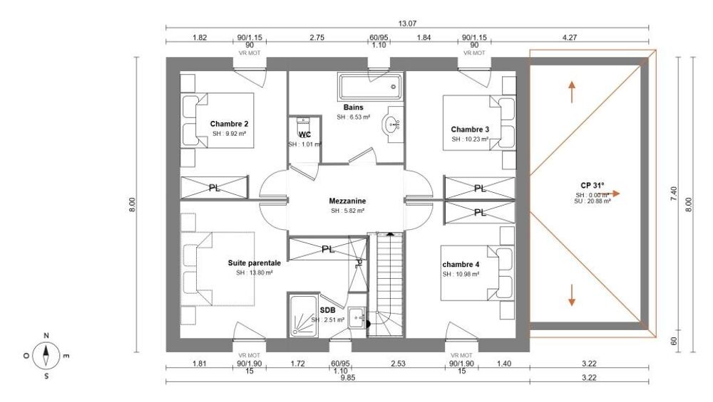 vente Maison - 7 pièce(s) - 124 m² Esquay-sur-Seulles (14400)