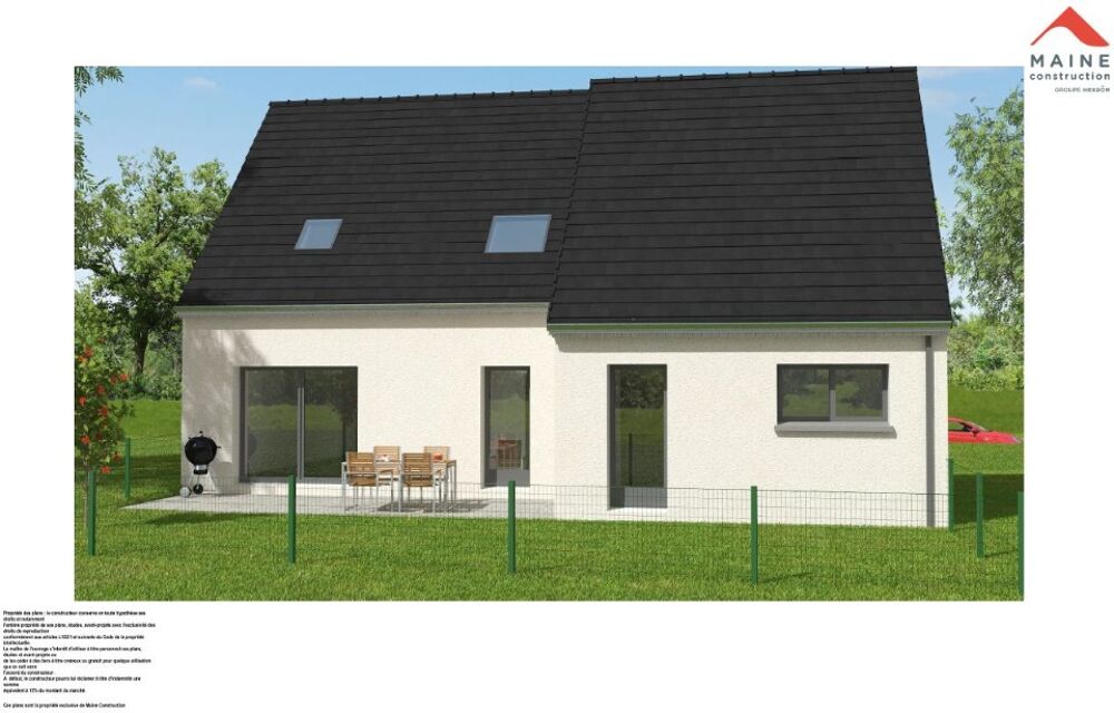 MAISON À CONSTRUIRE DE 135 M² IDÉALEMENT SITUÉE À FILLÉ,....