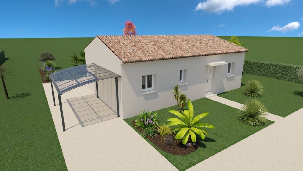 Votre villa de plain-pied à Camps la Source 65m² opt....