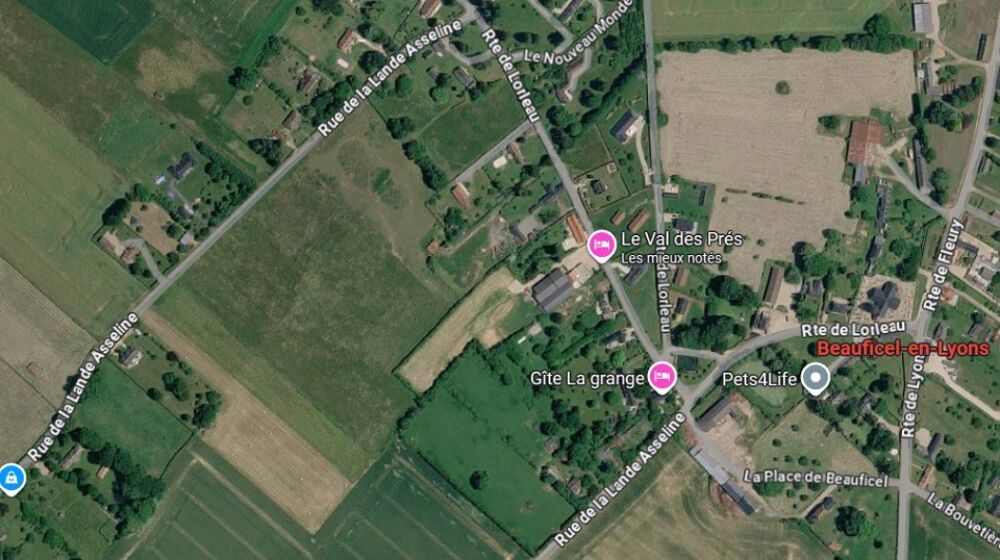 vente Terrain - 2000 m² Beauficel-en-Lyons (27480)