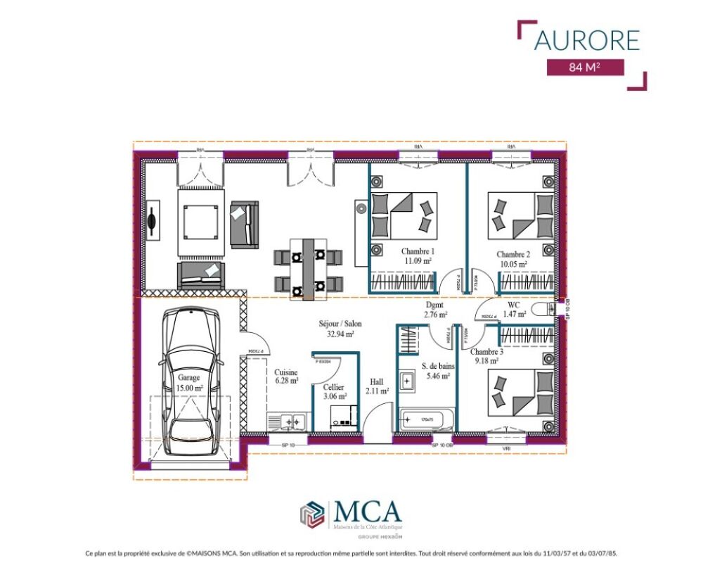 Émilie PINEAU des Maisons MCA à Anglet, vous propose d'a....