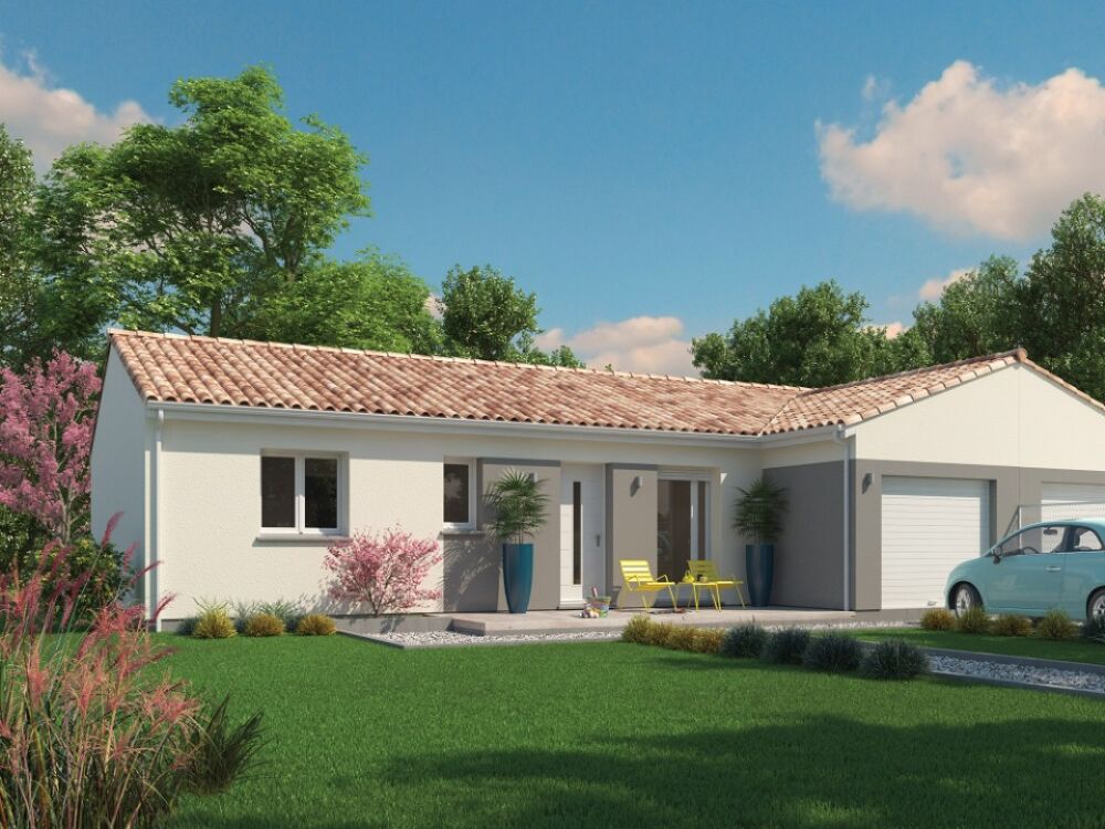 VENTE : maison F4 (89 m²) à Eyrans EMPLACEMENT PRIVI....