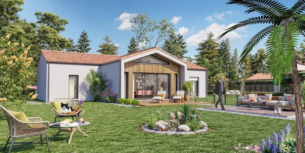 MAISON À CONSTRUIRE DE 98 M² PROCHE DE SAINT-JEAN-DE-MON....