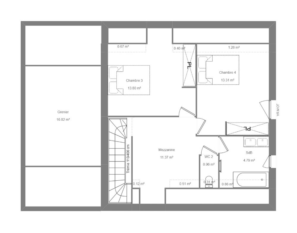 MAISON À CONSTRUIRE DE 130 M² PROCHE DE TOURS AVEC 5 PIÈ....