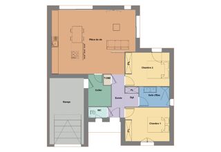  Maison 3 pi�ces 85 m� Chanteloup