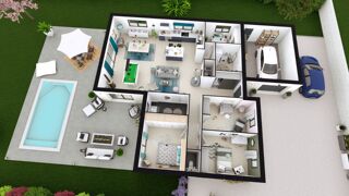  Maison à vendre 4 pièces 121 m²