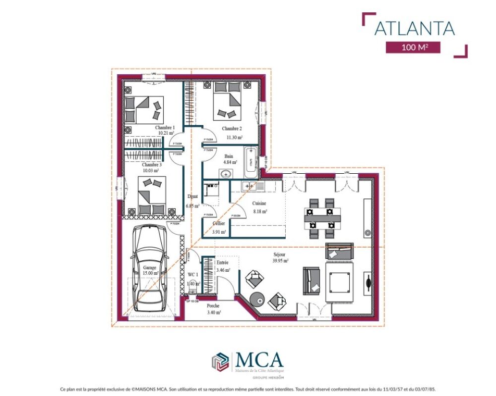 vente Maison - 4 pièce(s) - 115 m² Mugron (40250)