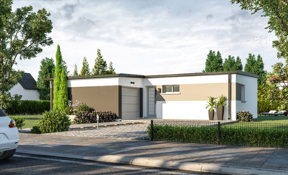 PAVILLON ÉCO-RESPONSABLE BÂTI ACTIV DE PLAIN-PIED (73 M²....