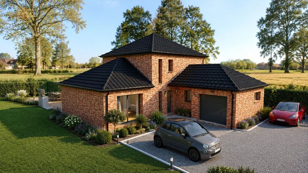 VENTE d'une maison T6 (125 m²) à Lambres-lez-Douai I....