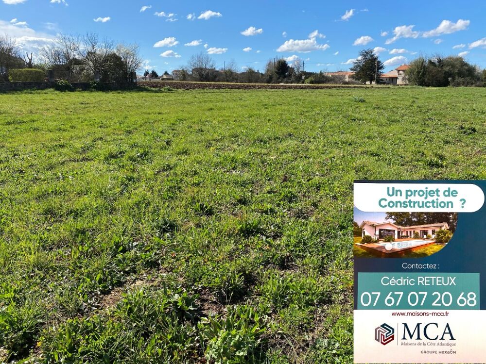 vente Terrain - 422 m² Breuil-Magné (17870)