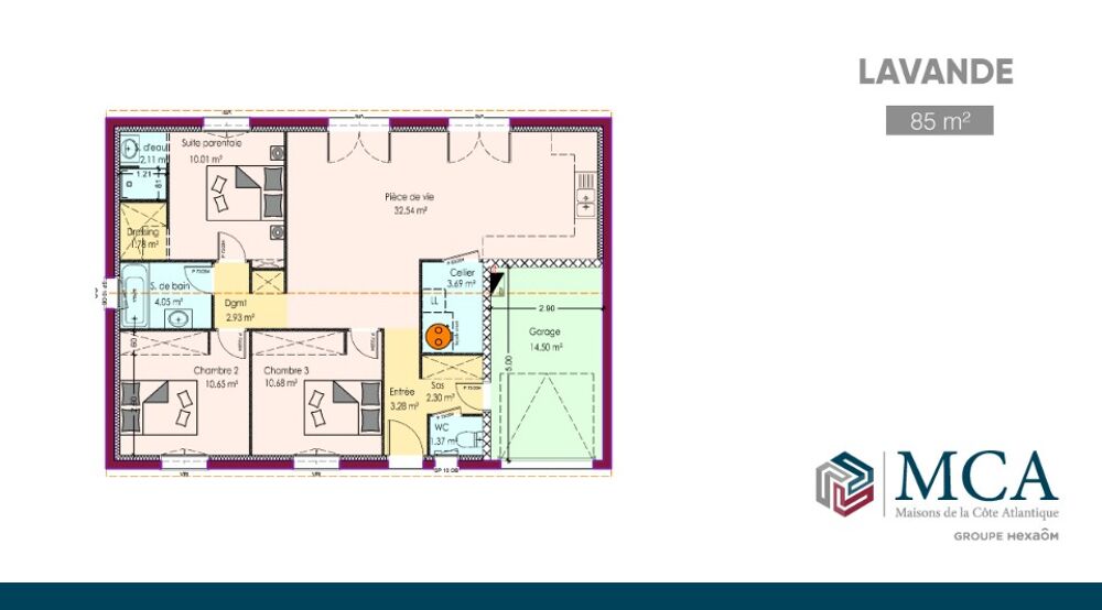 vente Maison - 4 pièce(s) - 85 m² Aire-sur-l'Adour (40800)