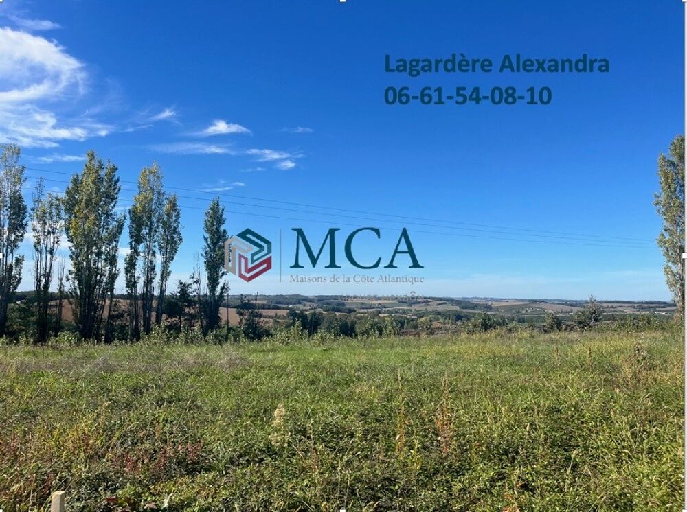 vente Terrain - 1000 m² Tonneins (47400)