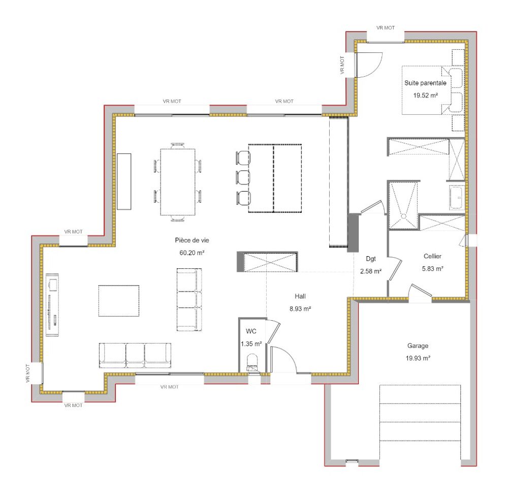 vente Maison - 8 pièce(s) - 150 m² Labeuvrière (62122)