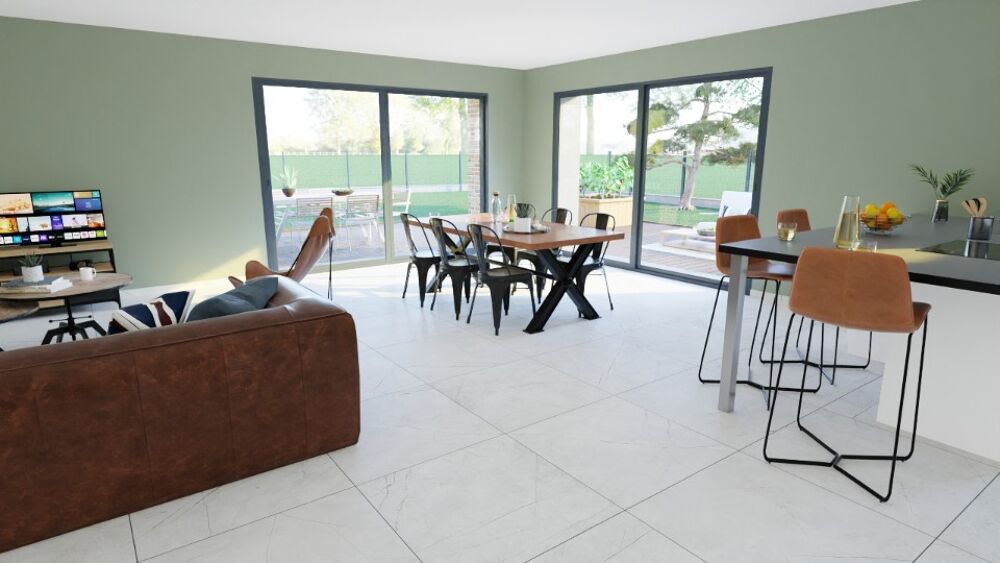 Découvrez cette belle maison contemporaine de plain pied....