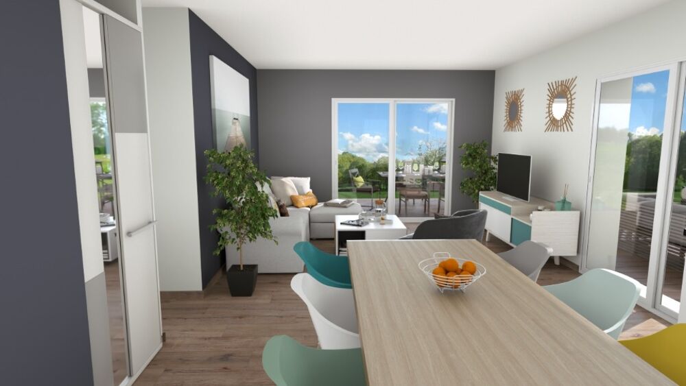 🏡 Maison de Plain-Pied et Grand Jardin - 63 m² à....