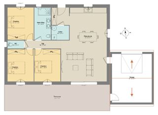  Maison � vendre 4 pi�ces 94 m�