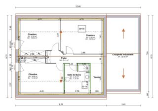  Maison  vendre 4 pices 97 m