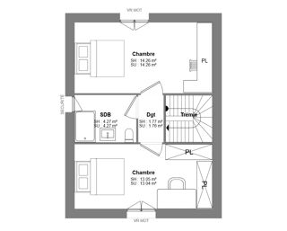  Maison 4 pi�ces 70 m� Manthelan