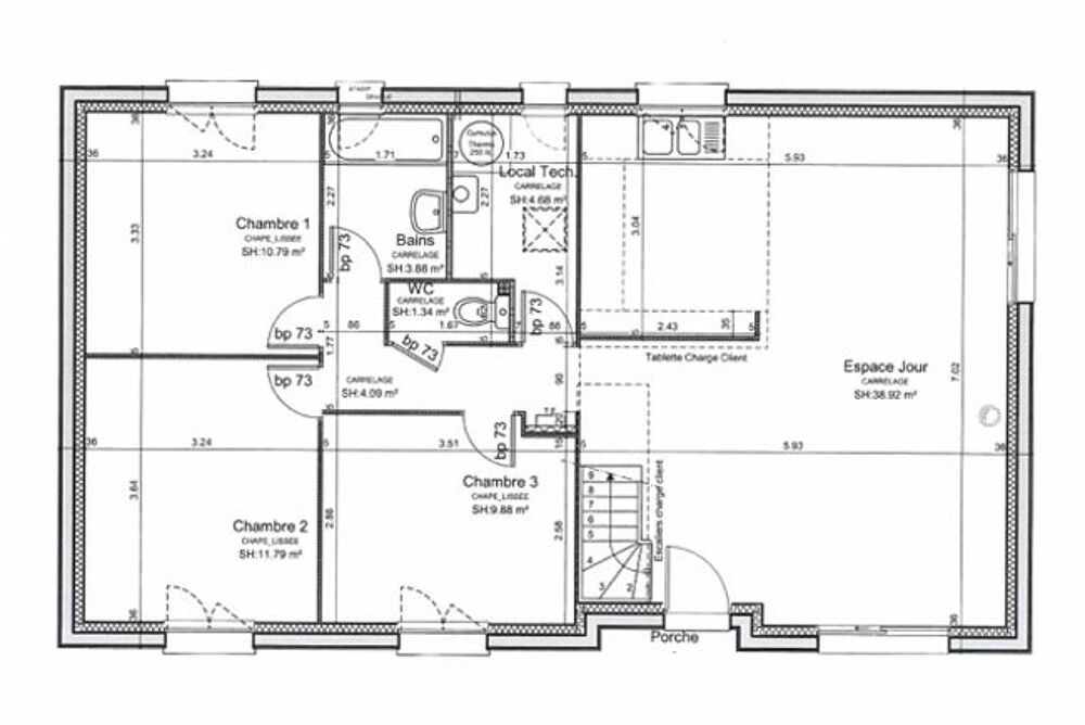 vente Maison - 4 pièce(s) - 85 m² Saint-Illiers-la-Ville (78980)
