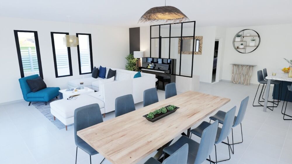 Maison neuve 100 M2 avec jardin à ALBON (26140) Vous....